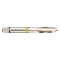 M10x1.5 6H 3-Flute Cobalt Yellow Ring Spiral Point Plug Tap-Bright - Eagle Tool & Supply