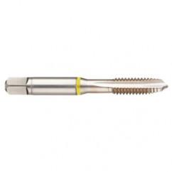 41836 2B 3-Flute Cobalt Yellow Ring Spiral Point Plug Tap-Bright - Eagle Tool & Supply