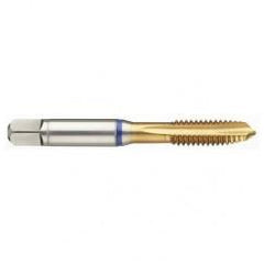 16193 2B 3-Flute PM Cobalt Blue Ring Spiral Point Plug Tap-TiN - Eagle Tool & Supply