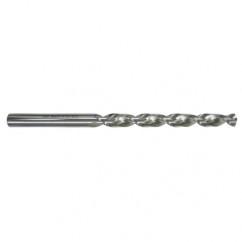 7.5mm Dia. - HSS Parabolic Taper Length Drill-130° Point-Coolant-Bright - Eagle Tool & Supply