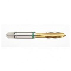 1-1/2-6 2B 5-Flute Cobalt Green Ring Spiral Point Plug Tap-TiN - Eagle Tool & Supply