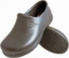 Genuine Grip - Unisex Size 9 Medium Width Plain Work Shoe - Black, EVA Upper, Rubber Outsole, 4" High, Dielectric, Non-Slip, Waterproof - Eagle Tool & Supply