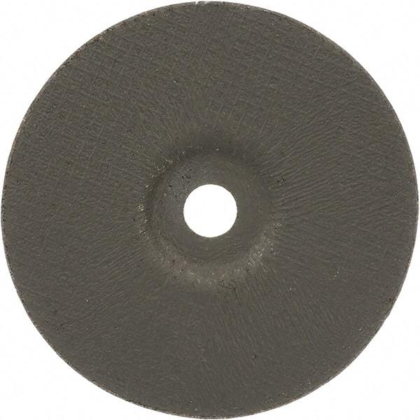 3M - 4-1/2" Wheel Diam, 7/8" Arbor Hole, Type 27 Depressed Center Wheel - Ceramic - Eagle Tool & Supply