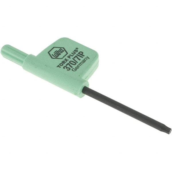 Wiha - IP7 Torx Plus Key - Flag-Style, 35mm Length Under Head, 2.6" OAL - Eagle Tool & Supply