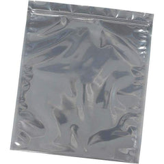 Made in USA - 10" Long x 8" Wide, 3 mil Thick, Self Seal Recloseable Zip Top Static Protection Bag - Transparent, Standard Grade - Eagle Tool & Supply