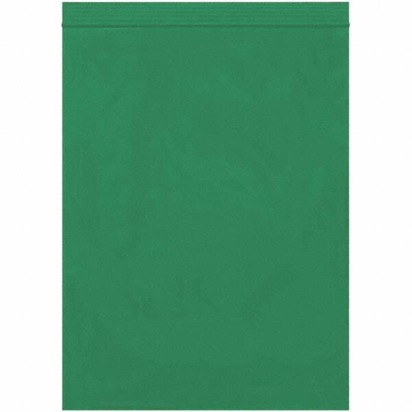 Value Collection - 9 x 12", 2 mil Reclosable Polybags - Green - Eagle Tool & Supply