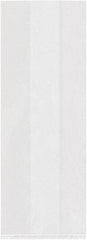 Value Collection - 8 x 3", 1.5 mil Gusseted Polypropylene Bags - Clear - Eagle Tool & Supply