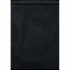 Value Collection - 9 x 12", 2 mil Reclosable Polybags - Black - Eagle Tool & Supply