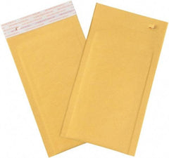Value Collection - 8" Long x 4" Wide Peel-Off Self-Seal Bubble Mailer - Kraft - Eagle Tool & Supply