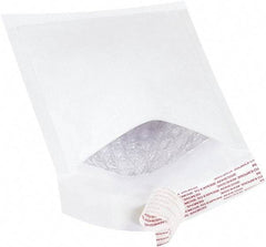 Value Collection - 8" Long x 4" Wide Peel-Off Self-Seal Bubble Mailer - White - Eagle Tool & Supply