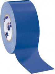 Tape Logic - 3" x 60 Yds Blue Duct Tape - 10 mil, Rubber Adhesive - Eagle Tool & Supply