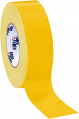 Tape Logic - 2" x 60 Yds Yellow Duct Tape - 10 mil, Rubber Adhesive - Eagle Tool & Supply