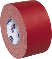 Tape Logic - 4" x 60 Yds Red Gaffers Tape - 11 mil, Rubber Adhesive - Eagle Tool & Supply