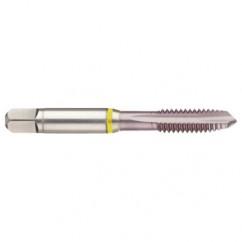 40671 2B 3-Flute Cobalt Yellow Ring Spiral Point Plug Tap-MolyGlide - Eagle Tool & Supply