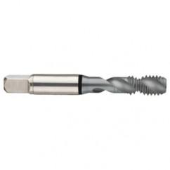 5/16-18 2B 2-Flute Cobalt Black Ring Semi-Bottoming 45 degree Spiral Flute Tap-MolyGlide - Eagle Tool & Supply