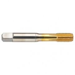 M12 x 1.0 Dia. - 6H - 5 FL - Cobalt Semi-Bott Tap FORM-C-TiN - Eagle Tool & Supply