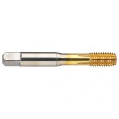 44028 H7 3-Flute Cobalt Green Ring Spiral Point Plug Tap-TiN - Eagle Tool & Supply
