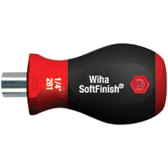 Wiha - Screwdriver Bit Holder - Hex Tip, Cushioned Grip - Eagle Tool & Supply