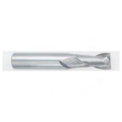22mm Dia. x 102mm Overall Length 2-Flute Square End Solid Carbide SE End Mill-Round Shank-Center Cutting-Uncoated - Eagle Tool & Supply