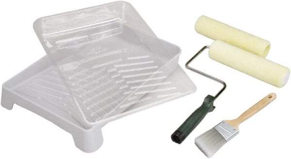 Ability One - Trim Paint Roller Kit - Includes Paint Tray, Roller Cover & Frame - Eagle Tool & Supply