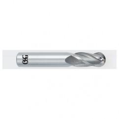 11/16" Dia. - 4" OAL - Carbide - Ball End HP End Mill-4 FL - Eagle Tool & Supply
