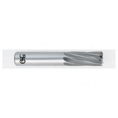 11/16 Dia. x 4 Overall Length 10-Flute Square End Solid Carbide SE End Mill-Round Shank-Center Cutting-Uncoated - Eagle Tool & Supply
