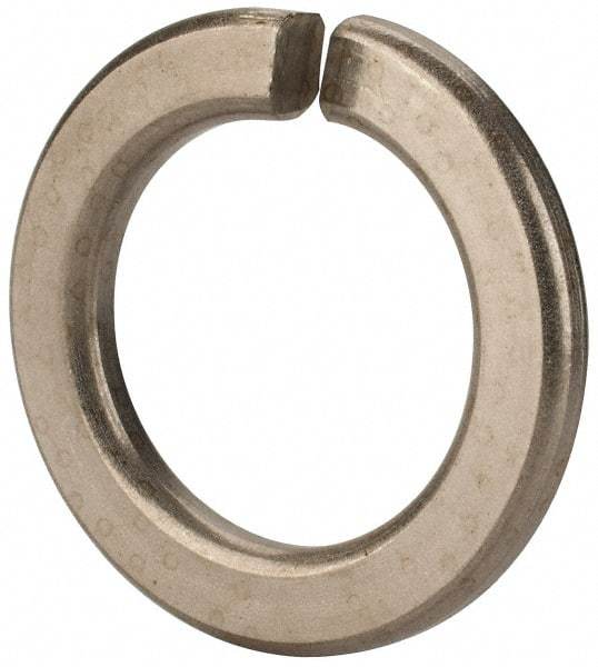 Value Collection - M30, 30.5mm ID, 48.2mm OD, 6mm Thick Split Lock Washer - 18-8 Austenitic Grade A2 Stainless Steel, Uncoated, 30.5mm Min ID, 31.7mm Max ID - Eagle Tool & Supply