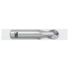 9.0mm Dia. - 51mm OAL - CBD - Ball End - 2 FL - Eagle Tool & Supply