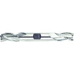 3/4 Dia. x 5-1/4 Overall Length 3-Flute Square End High Speed Steel SE End Mill-Round Shank-Center Cutting -Uncoated - Eagle Tool & Supply