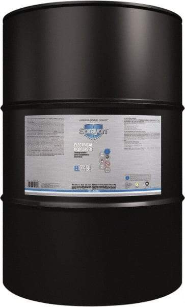 Sprayon - 55 Gallon Drum Electrical Grade Cleaner/Degreaser - 85°F Flash Point, Flammable, Food Grade - Eagle Tool & Supply