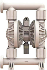 Versa-Matic - 2" NPT, Air Operated Diaphragm Pump - Buna-N Diaphragm, Polypropylene Housing - Eagle Tool & Supply