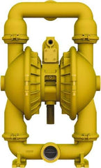 Versa-Matic - 2" NPT, Air Operated Diaphragm Pump - Santoprene Diaphragm, Aluminum Housing - Eagle Tool & Supply