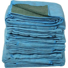 Vestil - 80" Long x 72" Wide Cotton/Polyester Tarp & Dust Cover - Blue - Eagle Tool & Supply