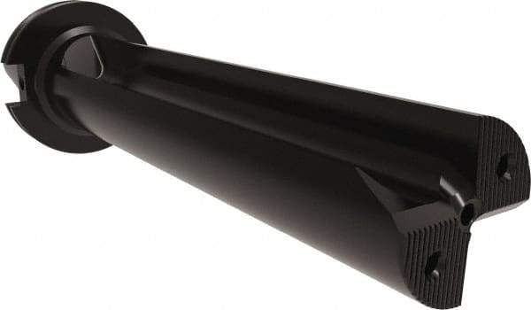 Allied Machine and Engineering - 10" Max Drill Depth, 4.5xD, 2" Diam, Indexable Insert Drill - 2 Inserts, CAT50 Taper Shank - Eagle Tool & Supply