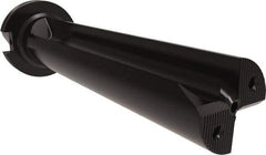 Allied Machine and Engineering - 10" Max Drill Depth, 4.5xD, 2" Diam, Indexable Insert Drill - 2 Inserts, CAT50 Taper Shank - Eagle Tool & Supply