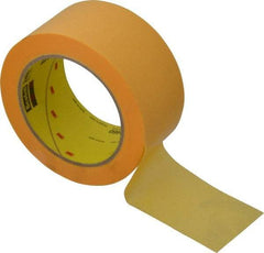 3M - 2" Wide x 60 Yd Long Bronze Paper Masking Tape - Series 2460, 3.3 mil Thick, 17 In/Lb Tensile Strength - Eagle Tool & Supply