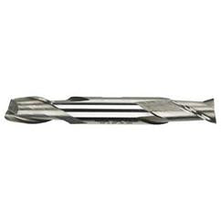 11/32 Dia. - 3-1/2 OAL - HSS-TiN - Center cutting DE EM-2 FL - Eagle Tool & Supply