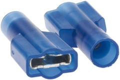 Value Collection - 16 to 14 AWG, Nylon, Fully Insulated, Female Wire Disconnect - 1/4" Wide Tab, CSA Certified, UL Listed - Eagle Tool & Supply
