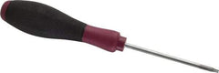 Wiha - T10 Torx Driver - 80mm Blade Length, 6-3/4" OAL - Eagle Tool & Supply