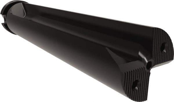 Allied Machine and Engineering - 10" Max Drill Depth, 4.5xD, 2" Diam, Indexable Insert Drill - 2 Inserts, CAT40 Taper Shank - Eagle Tool & Supply
