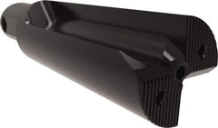 Allied Machine and Engineering - 140mm Max Drill Depth, 2.2xD, 2.2" Diam, Indexable Insert Drill - 4 Inserts, 40mm Shank Diam, Straight Shank - Eagle Tool & Supply