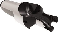 Allied Machine and Engineering - 12 to 12.99mm Diam, Straight Shank, 19.05mm Body Shank Diam, Combo Chamfer and Countersink Drill - TCMT 110204 Insert, 94.85mm OAL - Eagle Tool & Supply