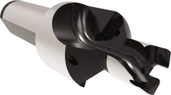 Allied Machine and Engineering - 11 to 11.99mm Diam, Straight Shank, 15.88mm Body Shank Diam, Combo Chamfer and Countersink Drill - TCMT 110204 Insert, 90.09mm OAL - Eagle Tool & Supply