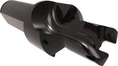 Allied Machine and Engineering - 14 to 15mm Diam, Straight Shank, 19.05mm Body Shank Diam, Combo Chamfer and Countersink Drill - TCMT 110204 Insert, 96.04mm OAL - Eagle Tool & Supply