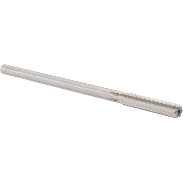Alvord Polk - 0.3115" Cobalt 6 Flute Chucking Reamer - Straight Flute, 0.2792" Straight Shank, 1-1/2" Flute Length, 6" OAL - Eagle Tool & Supply
