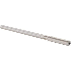 Alvord Polk - 0.3115" Cobalt 6 Flute Chucking Reamer - Straight Flute, 0.2792" Straight Shank, 1-1/2" Flute Length, 6" OAL - Eagle Tool & Supply