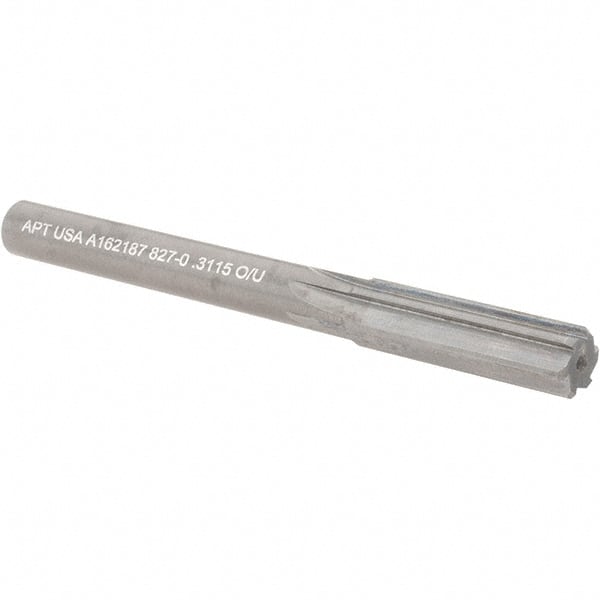 Alvord Polk - 0.3115" Solid Carbide 6 Flute Chucking Reamer - Eagle Tool & Supply