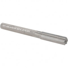 Alvord Polk - 0.3115" Solid Carbide 6 Flute Chucking Reamer - Eagle Tool & Supply