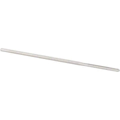Alvord Polk - 0.08" High Speed Steel 4 Flute Chucking Reamer - Straight Flute, 0.0771" Straight Shank, 3/4" Flute Length, 3" OAL - Eagle Tool & Supply
