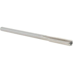 Alvord Polk - 0.32" High Speed Steel 6 Flute Chucking Reamer - Straight Flute, 0.2792" Straight Shank, 1-1/2" Flute Length, 6" OAL - Eagle Tool & Supply